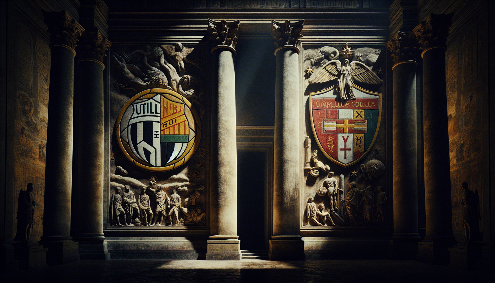 Gros plan sur un maillot de l'AC Ajaccio ancien et usé, symbolisant un passé glorieux et un avenir incertain.