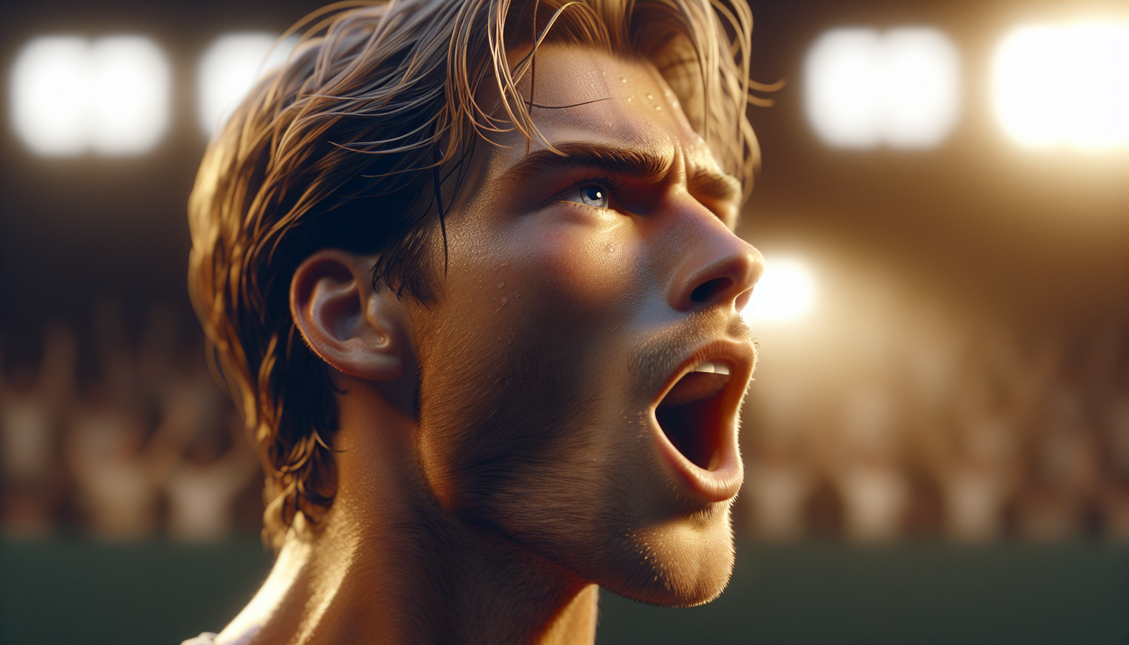 Gros plan sur l'expression intense et triomphante de Jakub Menšík après un point gagnant crucial lors d'un match à enjeu